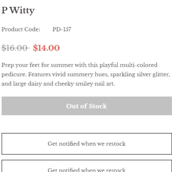 💅OHORA P WITTY Semicure Gel Pedicure [NIB] "discontinued" - Picture 8 of 8